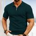 Men's business casual knitted Polo shirt Amazon foreign trade new style cool silk men's knitted sweater SY0045_viptrois.com