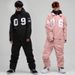 Men's Clothing Gsousnow Ski Suit Men And Women One Piece Windproof Waterproof Breathable Warm Single And Double Board Couple Ski Suit_viptrois.com