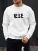 Polar Fleece Solid Color Round Neck Sweater Mens Candy Cotton Long Sleeve Working Clothes_viptrois.com