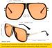 Retro 80s Vintage Pilot Sunglasses Metal Women Men Classic Eyewear Neutral Large Transparent Glasses_viptrois.com