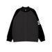 Pure Color-Block Stand Collar Striped Knit Men Spring Autumn Zipper Cardigan Sports Sweater American Casual Trendy Jacket_viptrois.com