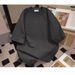 2025 Summer New Fashionable Round Neck Loose Cotton Ice Feel Solid Color Short Sleeve T-Shirt Casual Five Point Top_viptrois.com