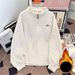 Men's Clothing Casual Quarter-Zip Fleece Sweatshirt - Stand Collar, Loose Fit, Warm Plush Lining, No Hood, Pullover Style (Fleece & Non-Fleece)_viptrois.com