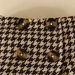 Babies' Clothes Baby Long Sleeve Top Dress Set Baby Girl Long Sleeve Solid Color Pit Top + Houndstooth Skirt + Beret_viptrois.com