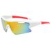 Half Frame Sports Sunglasses Motorcycle Bicycle Windproof Windproof UV PC Outdoor_viptrois.com