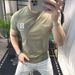 2025 Summer New Men's Short-sleeved T-shirt American Trendy Brand Letter Printing Crew Neck Half-sleeved Shirt T-shirt_viptrois.com