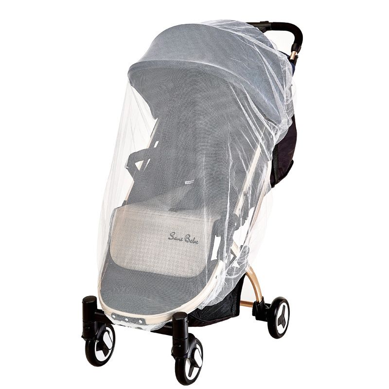 Pushchair Cart Insect Shield Net Mesh Baby Stroller Mosquito Net Safe Infants Protection Mesh Cover Baby Stroller Accessories_viptrois.com