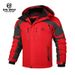 "Men's Winter Ski Jacket – Detachable Hood, Thickened Insulation, Water-Resistant Polyester (Outdoor Snow Sports, Hiking, Urban Wear)"_viptrois.com