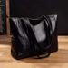 Women's Tote Bag Large Capacity Big Bag Women's Handbag Soft Leather Women's Bag Leather Shoulder Bag_viptrois.com