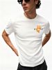 3 Pack Premium Men's Waving Teddy Bear PUNE Letter Printed T-Shirt, Heavy Cotton Crew Neck Casual Tee Luxury Summer Essential Black White Grey_viptrois.com