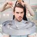 Shaving Umbrella Cape Self Adhesive Fastener Waterproof Hair Cutting Accessories Haircut Hairdressing Umbrella Cape for Hairdresser_viptrois.com