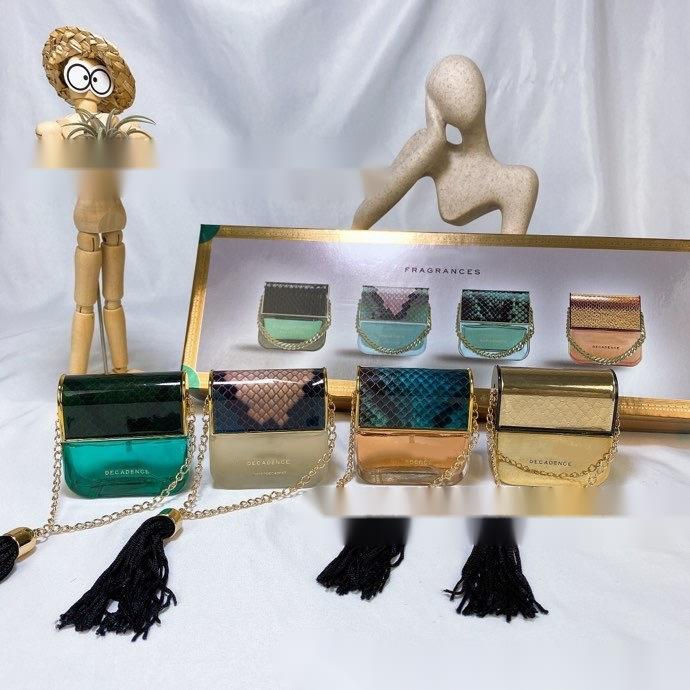 Makeup Mark Luxury Enchanting Small Handbag Women's perfume Set of 30ml * 4_viptrois.com