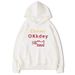Hooded Letter Printed Hoodie For Men And Women, Casual, Fashionable, Versatile, Loose Fit, New Couple Hoodie Top_viptrois.com