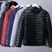 Men's Clothing Lightweight Cotton Jacket For Men Winter New Short Off Season Men's Winter Warm Cotton Jacket With Hood_viptrois.com