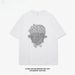 Letter Printing Cotton Short-sleeved T-shirt Men's And Women's Summer American Trendy Brand Printing Round Neck Loose Ins Couple's Half-sleeved_viptrois.com