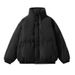 Unisex Oversized Puffer Jacket With Stand Collar - Winter Warm Thickened Cotton Coat For Men & Women (M-8XL, Multiple Colors)_viptrois.com