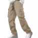 Men's Clothing Multi Pocket Casual Trousers_viptrois.com