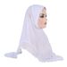 Malay women's big girl crystal linen ruffle edge headdress hat headscarf H322_viptrois.com