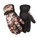 Pulse Warm Winter Thickened Fleece Anti-Slip Cycling Electric Bike Windproof Full-Finger Cotton Camouflage Gloves Outdoor Men_viptrois.com