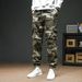 Men's Clothing Wear Resistant Multi Pocket Overalls Straight Trousers Work Pants Labor Protection Loose Plus Fat Pants_viptrois.com
