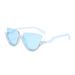 Two Circles Diamond Studded Half Frame Sunglasses - Women's Luxury Fashion Sunglasses (Model T1011)_viptrois.com