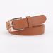 Trendy women's belt, fashionable and cute cat head alloy buckle decorative belt, women's jeans belt, women's belt_viptrois.com