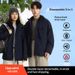 Pulse Moutdoormen's 3-in-1 Outdoor Detachable Windproof Waterproof Warm Large Size Hiking Group Purchase Workwear_viptrois.com