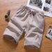 Men's Clothing Men's Pants Summer Cotton And Linen Casual Shorts Youth Foreign Trade Southeast Asia Men's All Match Running Sports Shorts_viptrois.com