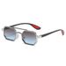 Men's Metal Double Beam Sunglasses - Small Frame UV400 Protection, Fashion Business & Outdoor Shades_viptrois.com