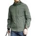 Men's Clothing Spring And Autumn Jackets For Middle Aged Men, Thin Workwear, Outdoor Leisure Windproof Hooded Mid Length Coat For Men_viptrois.com