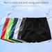 Men's Clothing Quick Drying Three Quarter Shorts For Men And Women Summer Ice Silk Casual Loose Men's Home Fitness Running Sports Shorts_viptrois.com