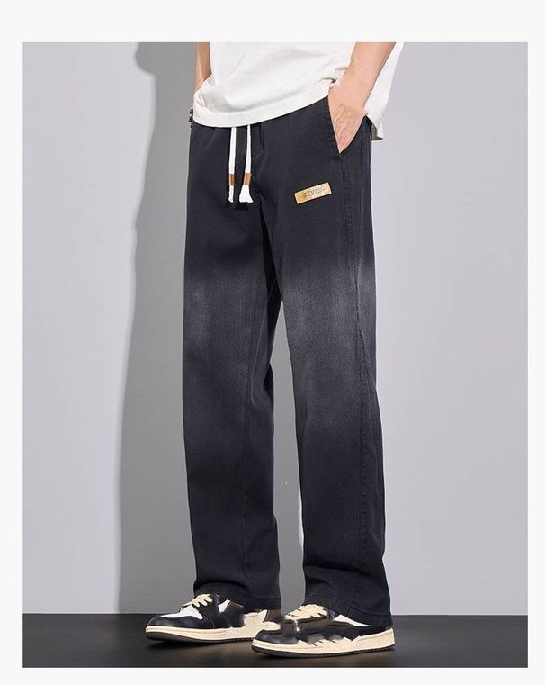 The New Spring And Summer Men's Casual Pants Are Loose, Thin And Wide-leg Pants. They Are Trendy And Versatile For Young People's Commuting_viptrois.com