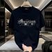 Men's High-quality Round-neck Pullover Short-sleeved T-shirt_viptrois.com
