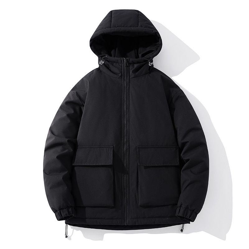 Padded Clothes Men's Loose Padded Clothes, Thickened Tooling, Padded Jacket, Warm And Casual._viptrois.com