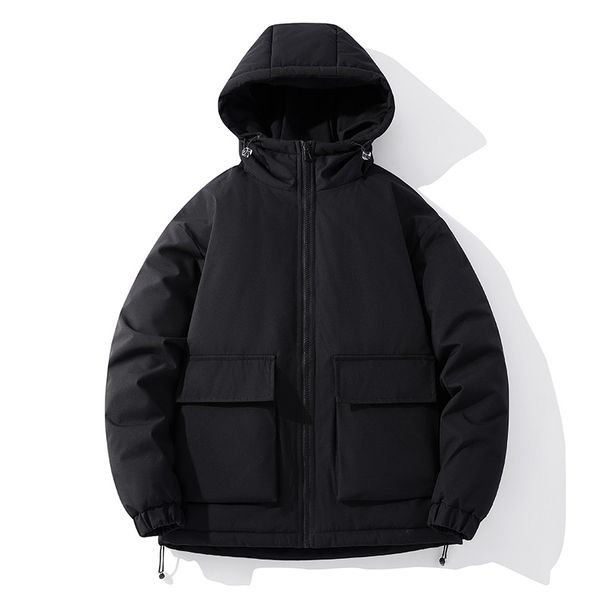 Padded Clothes Men's Loose Padded Clothes, Thickened Tooling, Padded Jacket, Warm And Casual._viptrois.com
