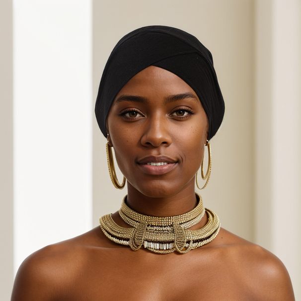 New Style Modal Mercerized Cotton Forehead Cross Barrel Hat Base Small Hat Turban Hat_viptrois.com