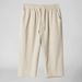 Men's Clothing Cotton And Linen Summer Loose Thin Straight Shorts Large Size Linen Pants_viptrois.com