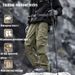Men's Clothing Trendy Functional Wind Waterproof Straight Leg Assault Pants Mountain Series Outdoor Paratrooper Pants One Pants Two Wear Overalls Men_viptrois.com