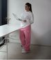 Men's Clothing 25 Spring Foreign Trade Cross Border Rope Zipper Solid Color Casual Street Y2k Sports Embroidered Sweatpants_viptrois.com