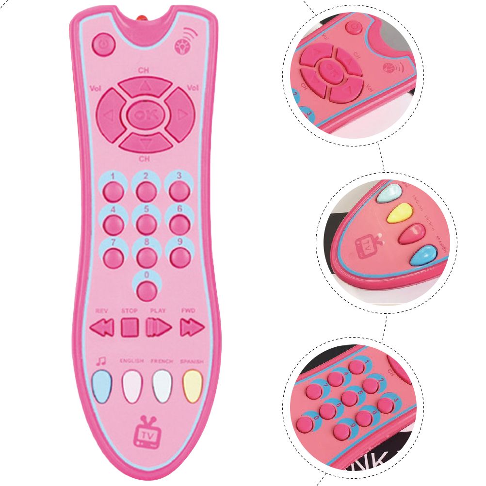 Emulated Remote Control Toy Kids Electric Not Included Remotes For Babies Plastic Baby Realistic Toddler_viptrois.com