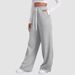 Men's Clothing Wide Leg Sweatpants High Waisted Casual Pants_viptrois.com