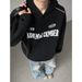 Spot Autumn Clothing 420 Heavy Hooded Sweatshirt Men's Autumn And Winter American High Street Trend Brand Package Letter Printing Trendy Jacket_viptrois.com