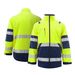 Men's Clothing Outdoor Windproof Reflective Strip Jacket Work Clothes Plus Velvet Sweater Coat_viptrois.com