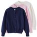 Miso Bear1-14 Years Old Children's Sweater, Air-Conditioned Shirt, Children's Jacket, Spring/Autumn Boys' And Girls' Knitted Cardigan._viptrois.com