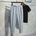 Men's Clothing Autumn Men's Nine Point Suit Pants Straight Loose Anti Wrinkle Casual Pants Business Drape Slim Fit Pencil Pants Men_viptrois.com