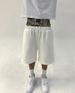 Premium Products Street Camouflage Double Waisted Spliced Sweatpants, Cropped Pants, Hip-hop Casual Embroidered Sports Shorts, Men's And_viptrois.com