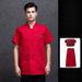 Men's Clothing chef work clothes long sleeved restaurant hotel chef clothes breathable_viptrois.com