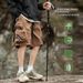 Men's Clothing Summer Outdoor Three Proof Assault Shorts Functional Style Waterproof Sports Loose Shorts Men's_viptrois.com