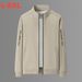 men's clothing 25 years spring and autumn new hooded sport lack jacket outdoor leisure reflect strips laminated top layer cotton men_viptrois.com