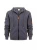 Pure Pure Cross-Border Spring And Autumn Hoodie With Zipper, Arm Pockets, Cardigan, Men's Sports Plus Size Casual Jacket_viptrois.com